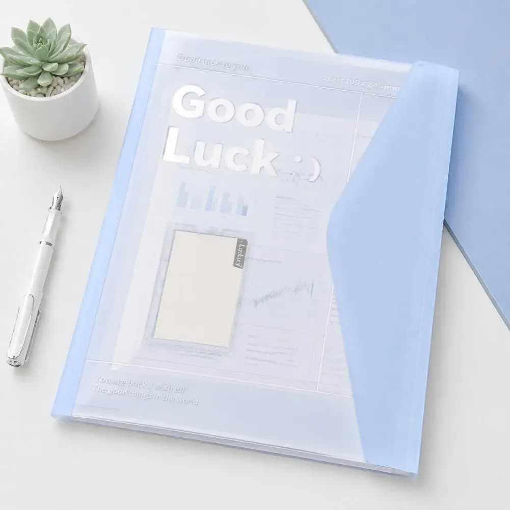 4PCS 11-Hole Expanding File Folders with Labels Plastic Waterproof Portable Document Bags for Office School Home