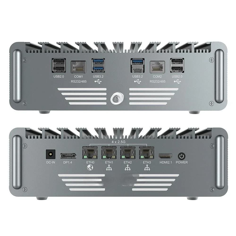 Mini PC All-in-One per Soft Routing, Hotspot Wi-Fi, NAS, Server Edge e Workstation