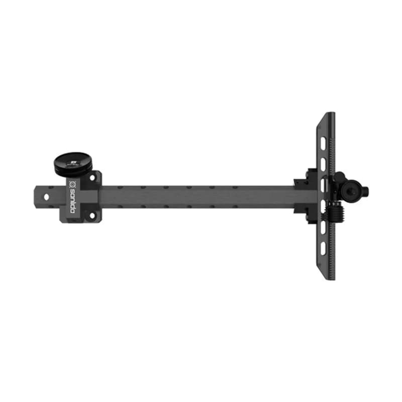 Sanlida tiro con l'arco X9 mirino per arco ricurvo 9 "barra di carbonio accessori per riprese Accurate tiro con l'arco bersaglio