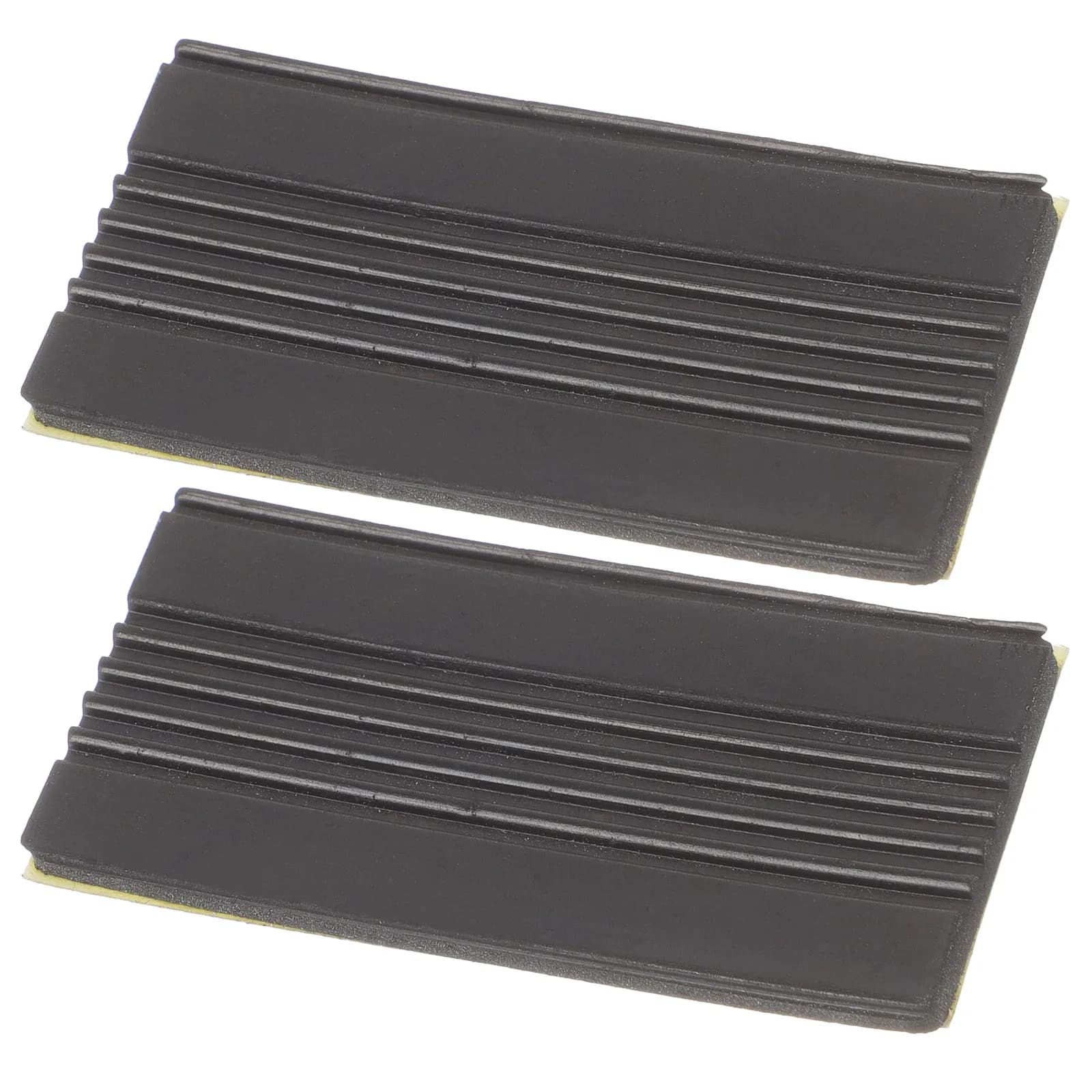 2 Pezzi Tappetini Antiscivolo in Gomma per Pedali Batteria, Accessori Antiscivolo per Basso, Tappetino Antiscivolo per Batteria e Pavimento
