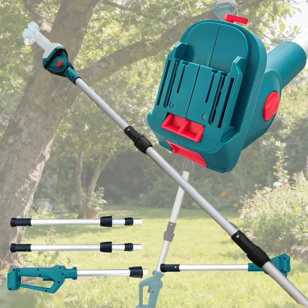 Electric extension rod for electric shears with 3 pins, garden tool for cutting trees and bonsai, compatible with Makita 18V battery