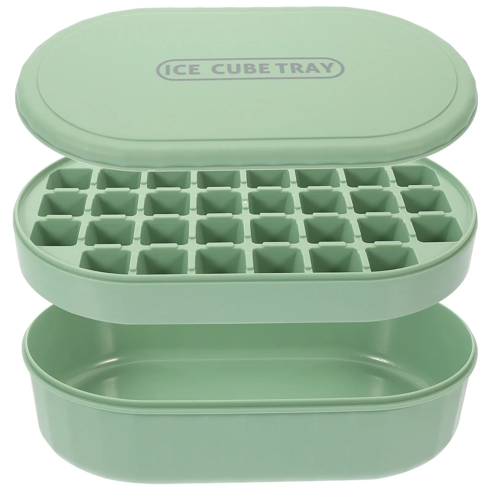 Set di Stampi per Cubetti di Ghiaccio in Silicone Flessibile Senza Odori per Freezer, Bar, Cucina e Preparazione Bevande
