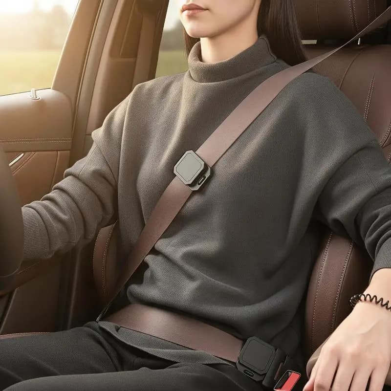 New 2/4/6Pcs Car Seat Belt Adjuster Seat Belt Clamp Shoulder And Neck Seat Belt Locking Clip Protector For Comfortable Driving