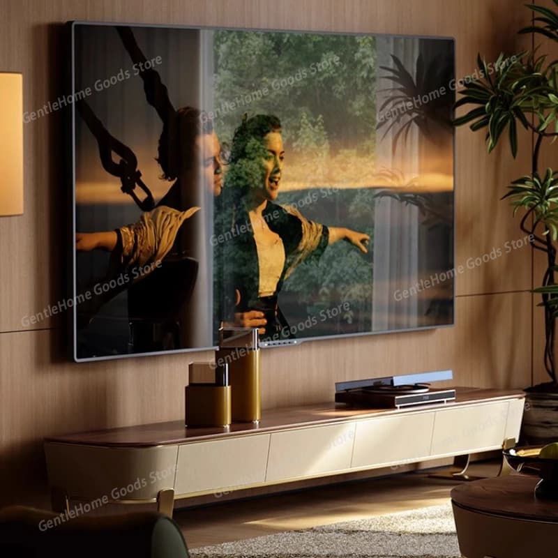 Mobile TV di Lusso Leggero, Design Nordico, Tavolo TV Moderno con Spazio di Archiviazione, per Soggiorno e Corridoio, Arredamento Universale