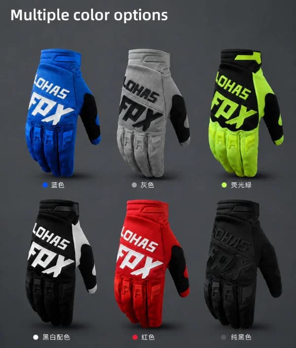 Lohas FPX MX Motorcycle Gloves MotoBike ATV UTV High Quality Moto Cross Racing Gloves Mountain Road Bike Gloves MTB Guantes