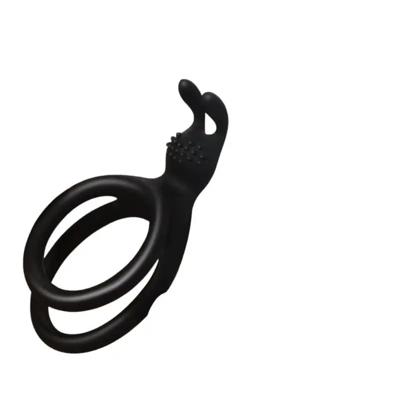 New penis ring 2 in 1 silicone for man, clitoris stimulator, penis ring to delay ejaculation, erection ring for men and couples