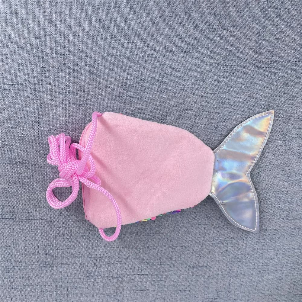 14*10CM Little Fish Shape Small Little Satchel , Messenger BAG Coin Pouch Wallet
