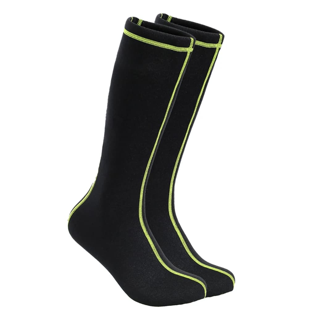 Long Snorkeling Socks for Scuba and Surfing Comfortable Wear Resistant Beach Swim Socks with Slip Feature Long