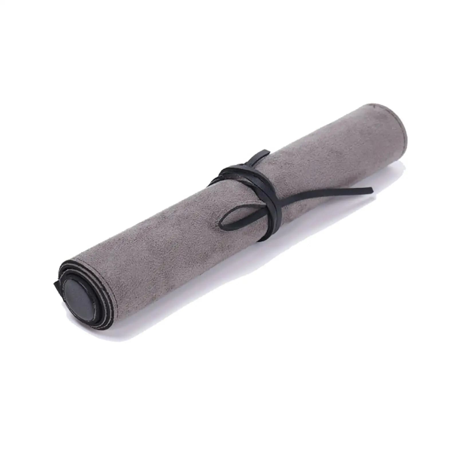 Foldable Roll Up Chess Set 32 Chess Pieces for Travel Games for