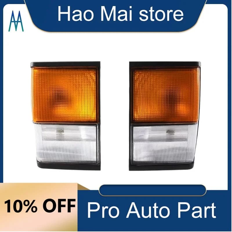 PRC8950 PRC8949 Sinistra Destra Giallo e Bianco Luce Anteriore Indicatori di direzione laterali Lampada ad angolo per Land Rover Range Rover Classic 1987-95