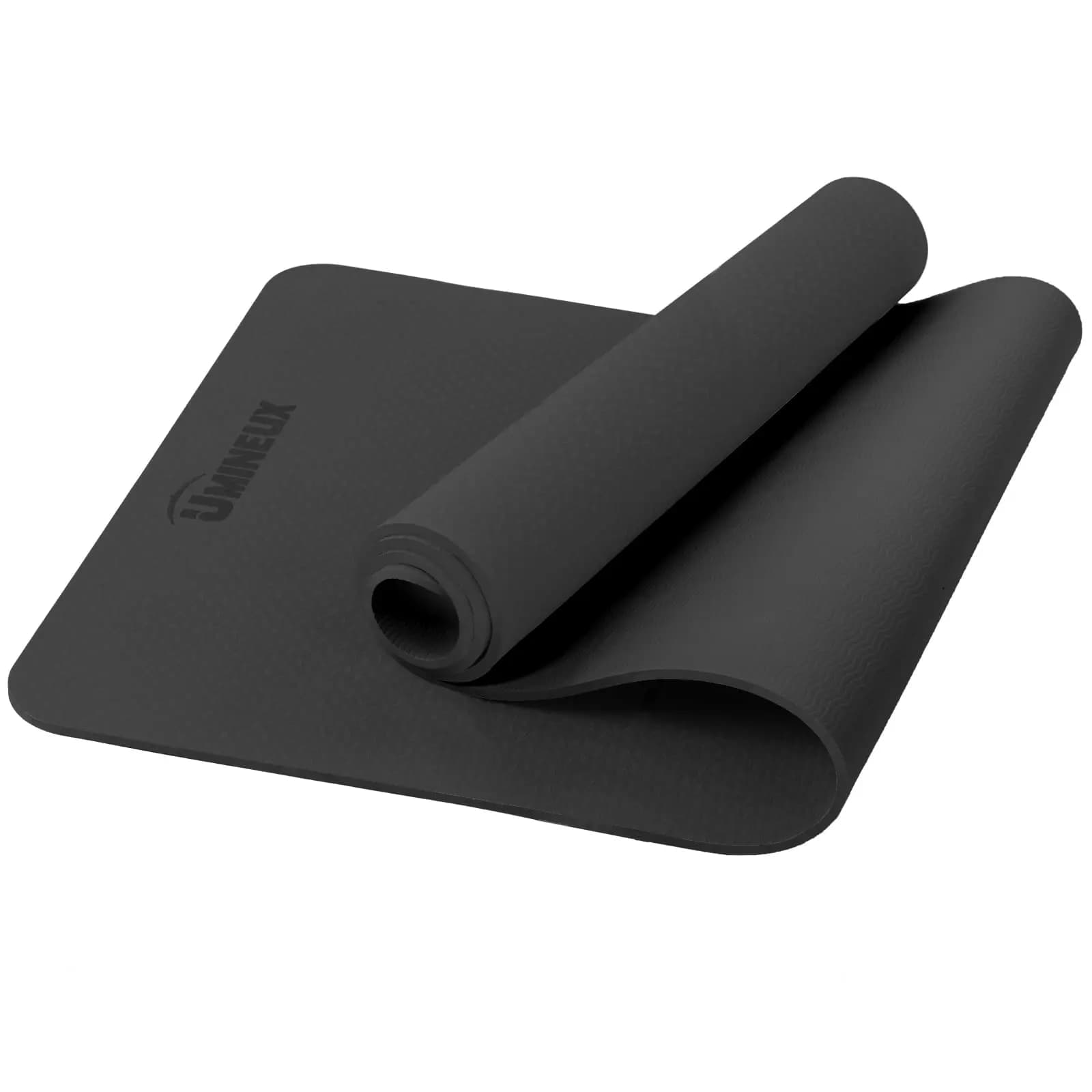 Organic Yoga Mat for Customized Gym Eco-friendly Pilates Exercise Fitness Folding Gymnastics Logo TPE