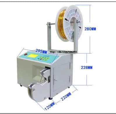Fascette semiautomatiche e involucri lecca-lecca per sacchetti di pane e applicazioni alimentari in metallo