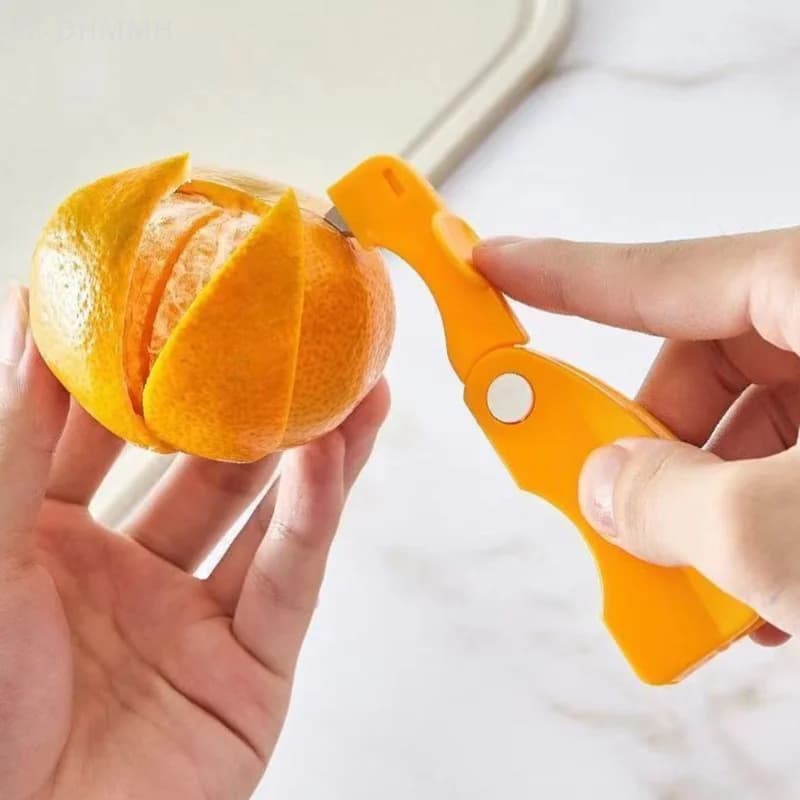 Peelpate for orange Peeling device Orange peeling knife Multifunctional grapefruit Lemon Taglierina for orange Cooking tools for fruit and vegetables