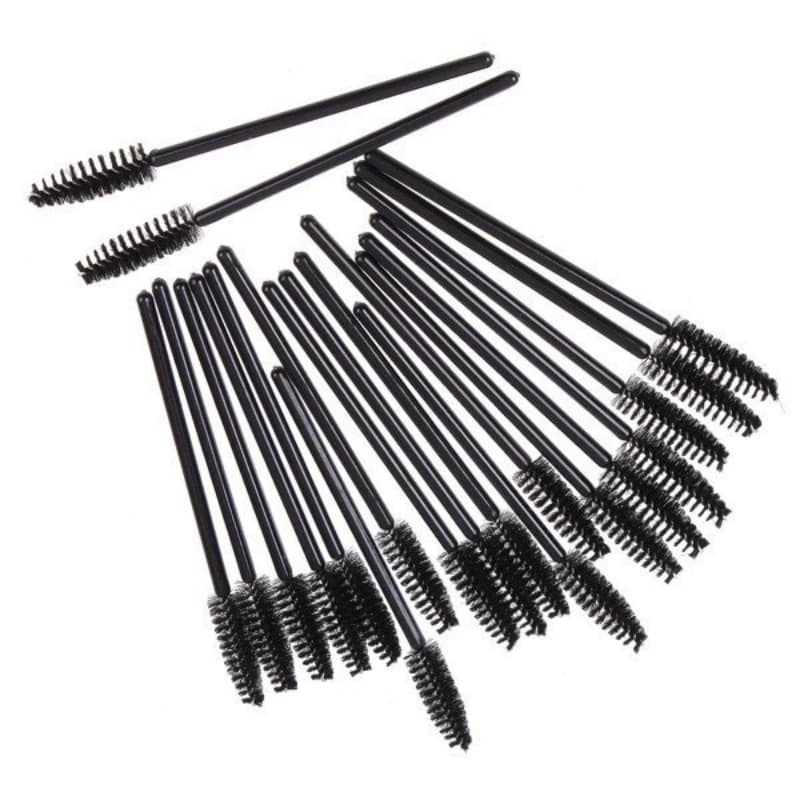 50 pezzi pennelli per ciglia usa e getta applicatore per Mascara pennelli per trucco bacchetta cura degli occhi strumenti per lo Styling del trucco