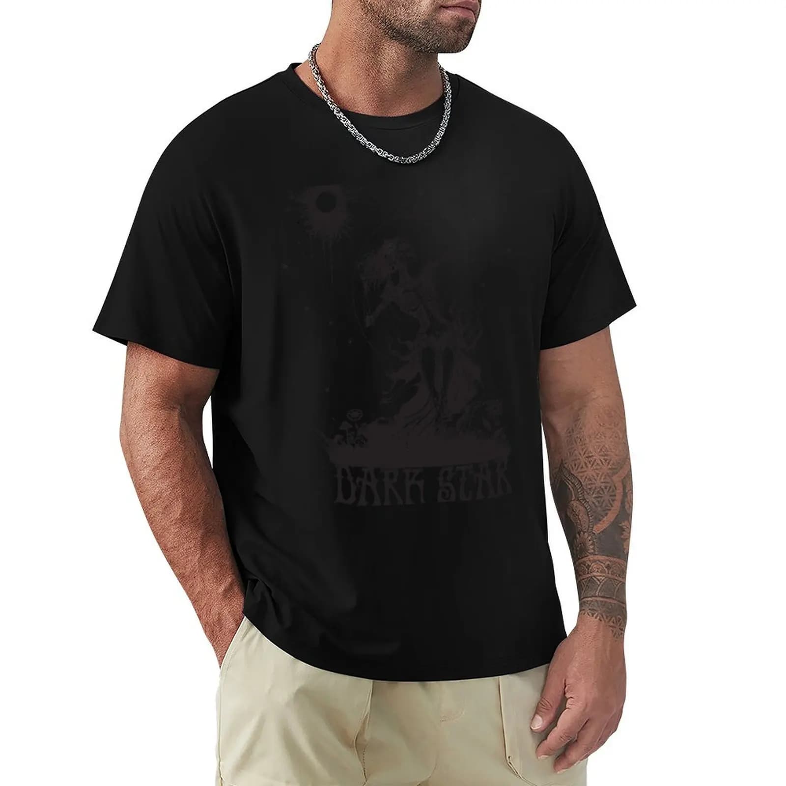 T-shirt Dark Star Crashes, maglietta da lavoro industriale