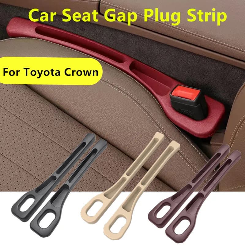 PU Car Seat Gap scatola di immagazzinaggio della cucitura della striscia di riempimento a prova di perdite per Toyota Crown S170 S180 S200 S210 Royal Majesta atleta