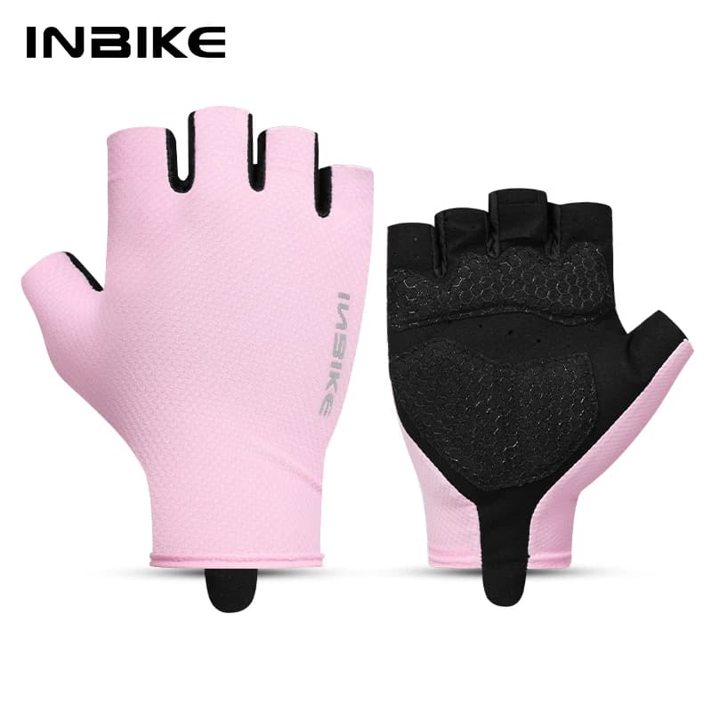 INBIKE New Summer Cycling Gloves MTB half fingers Breathable Gym Sports Gloves for Mountain Bike Cycling Accessories