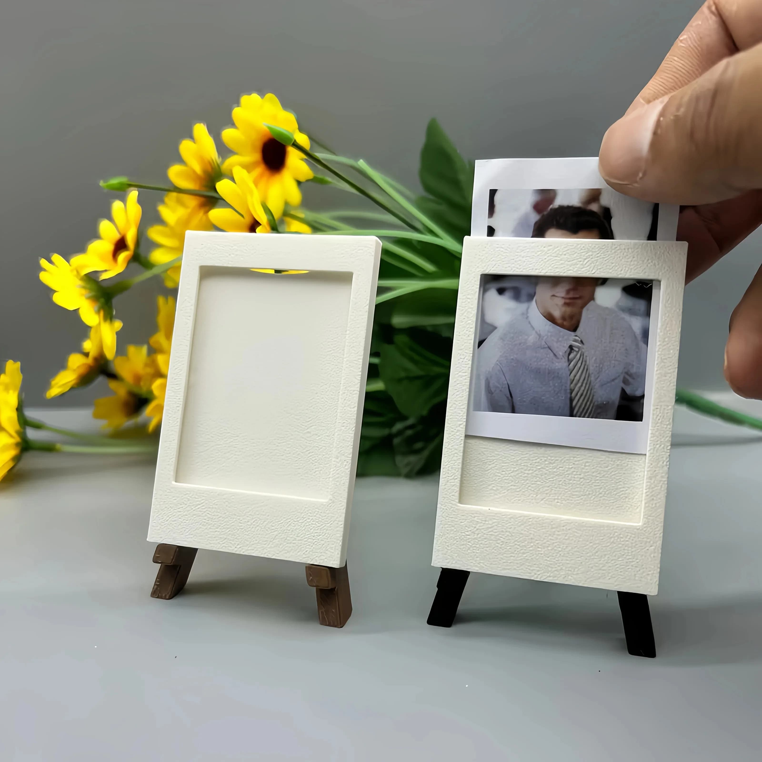 Mini Instant Photo Frame, Picture Rack Photo Display, Multi-scene Tabletop Decoration, Back To School, Christmas, Holiday Gifts