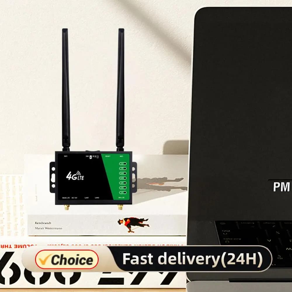 Router wifi 4G LTE CPE con slot per scheda SIM Router WiFi Router wireless 150Mbps Protezione firewall Router modem 4 antenne