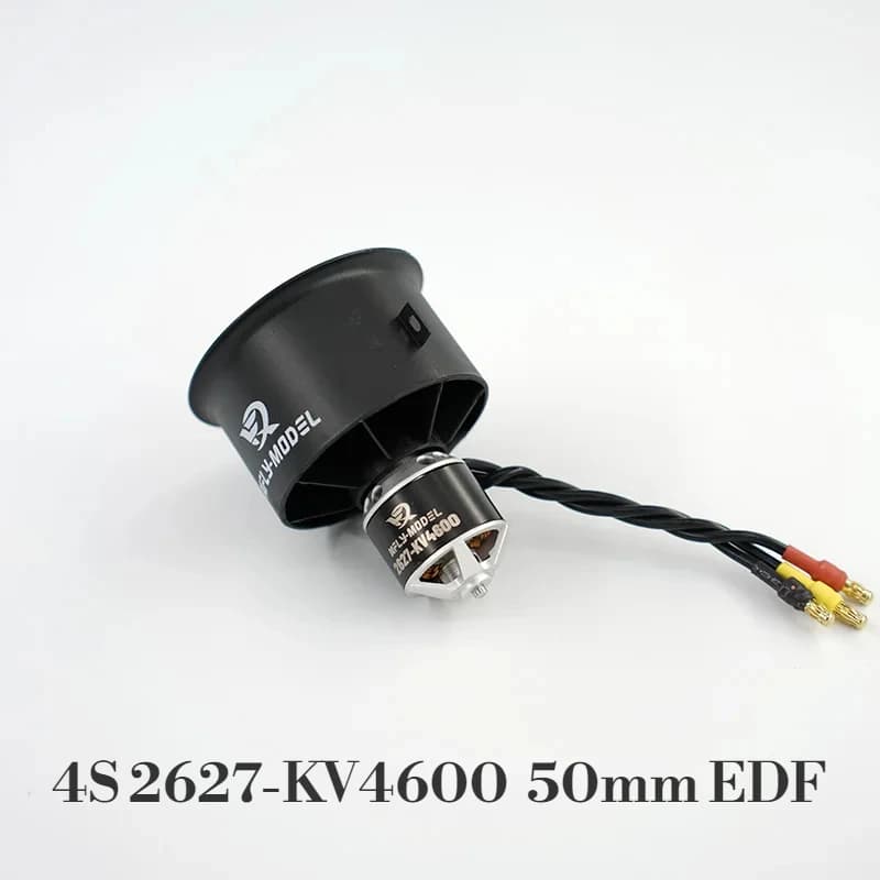 XFLY Galaxy X5 50mm 12 pale 4S EDF Sistema di alimentazione Ventilatore canalizzato 2627-KV4600 Motore outrunner senza spazzole per aerei a reazione Rc
