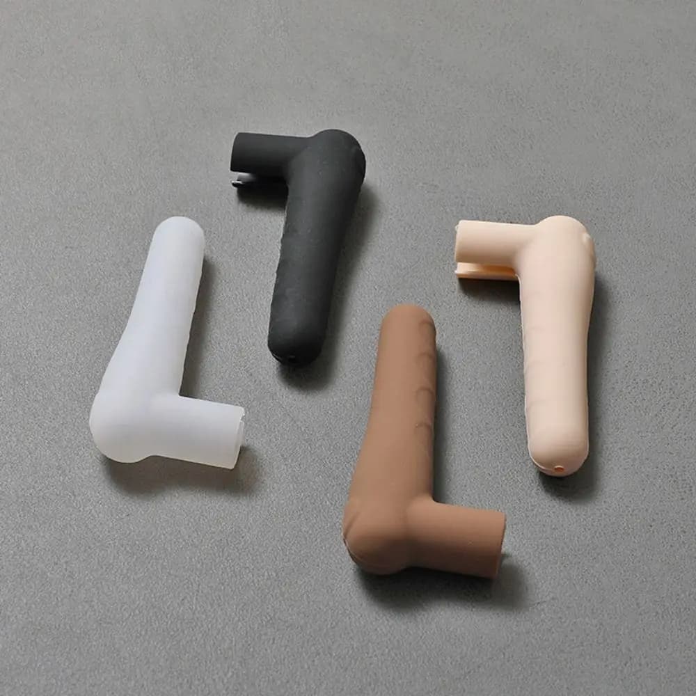 Portable Silicone Door Handle Cover Anti-Slip Anti Collision Doorknob Sleeve Silent Anti-Static Door Knob Cover for Home