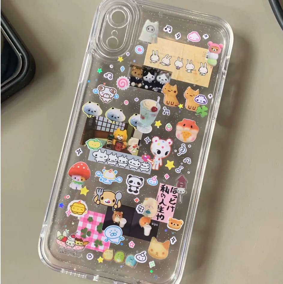 Cover per telefono con adesivo bambola Kawaii per Xiaomi Redmi Note K60 15C 15 14 13 12 12C 11 10 10C 13C 10X A5 K50 Pro Plus Ultra 4G 5G