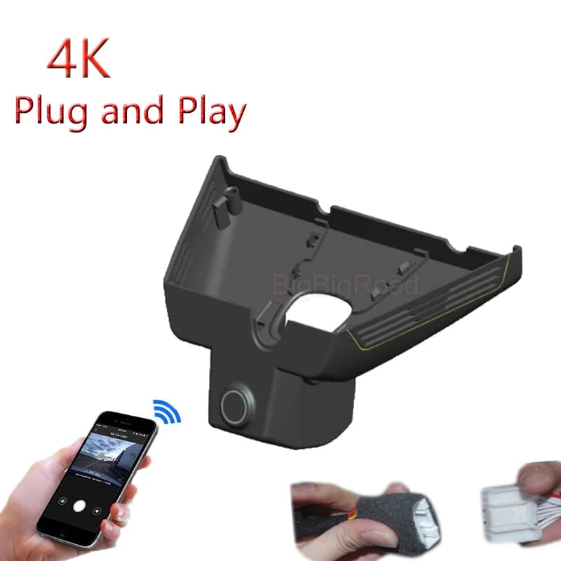 4K Plug And Play Per BYD Seal 06 DM-i 2024 YUAN Plus EV 2022 2023 ATTO 3 Dolphin 2021 Videoregistratore per auto Wifi DVR Dash Camera