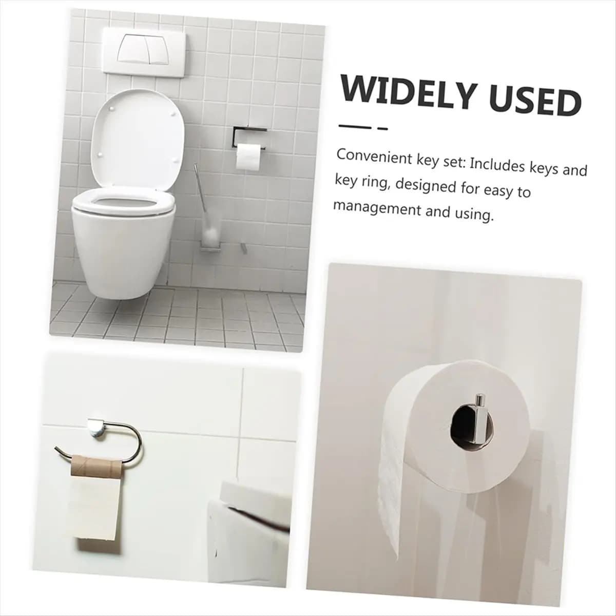 A45I 5pcs Paper Towel Key Automatic Hand Soap Dispenser Toilet Paper Dispenser Key Paper Towel Dispenser Key
