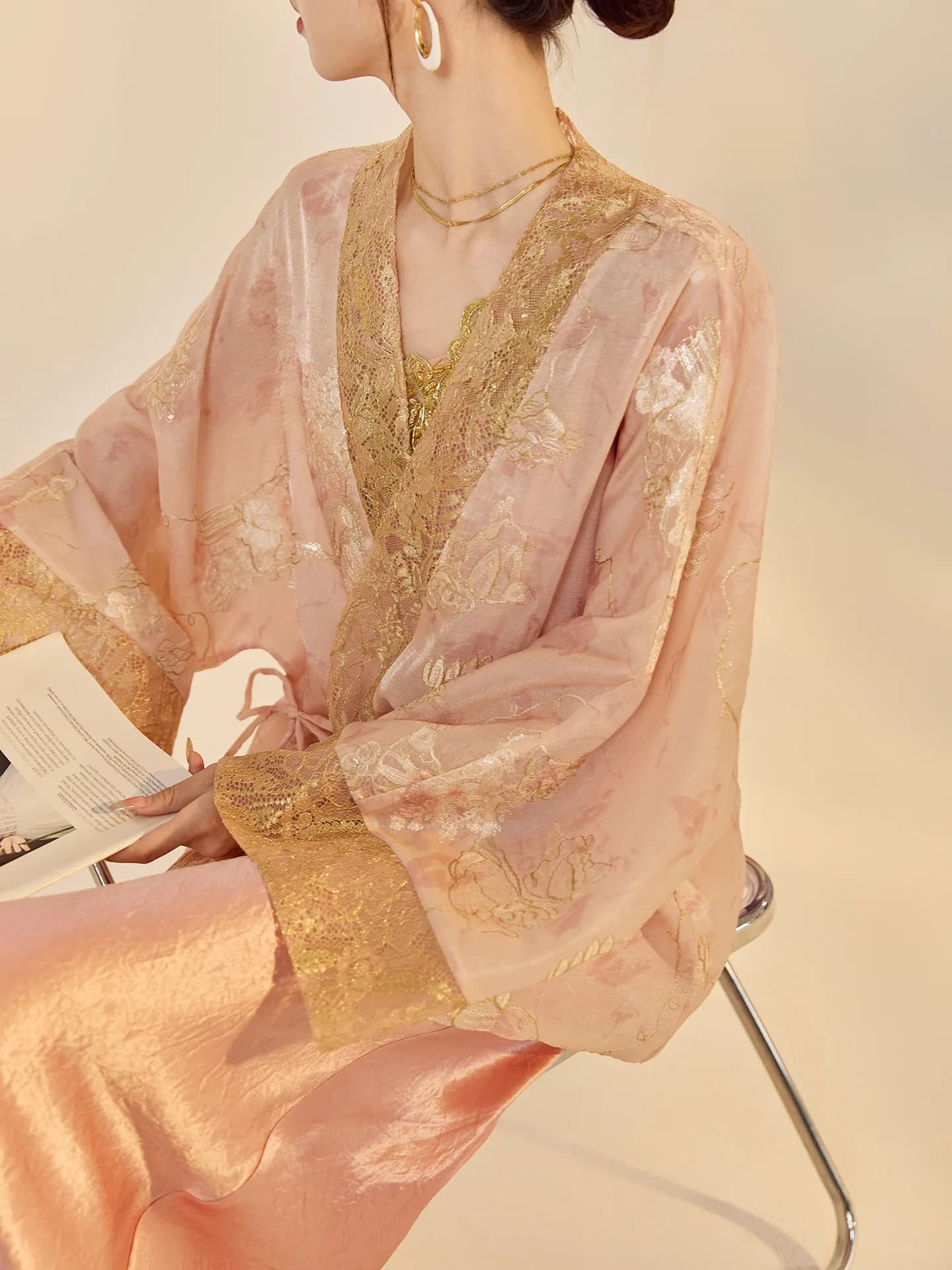 Nuova Giacca Ricamata in Stile Cinese, Cardigan Largo da Donna, Top a Maniche Lunghe, Cappotto Cheongsam, Capospalla