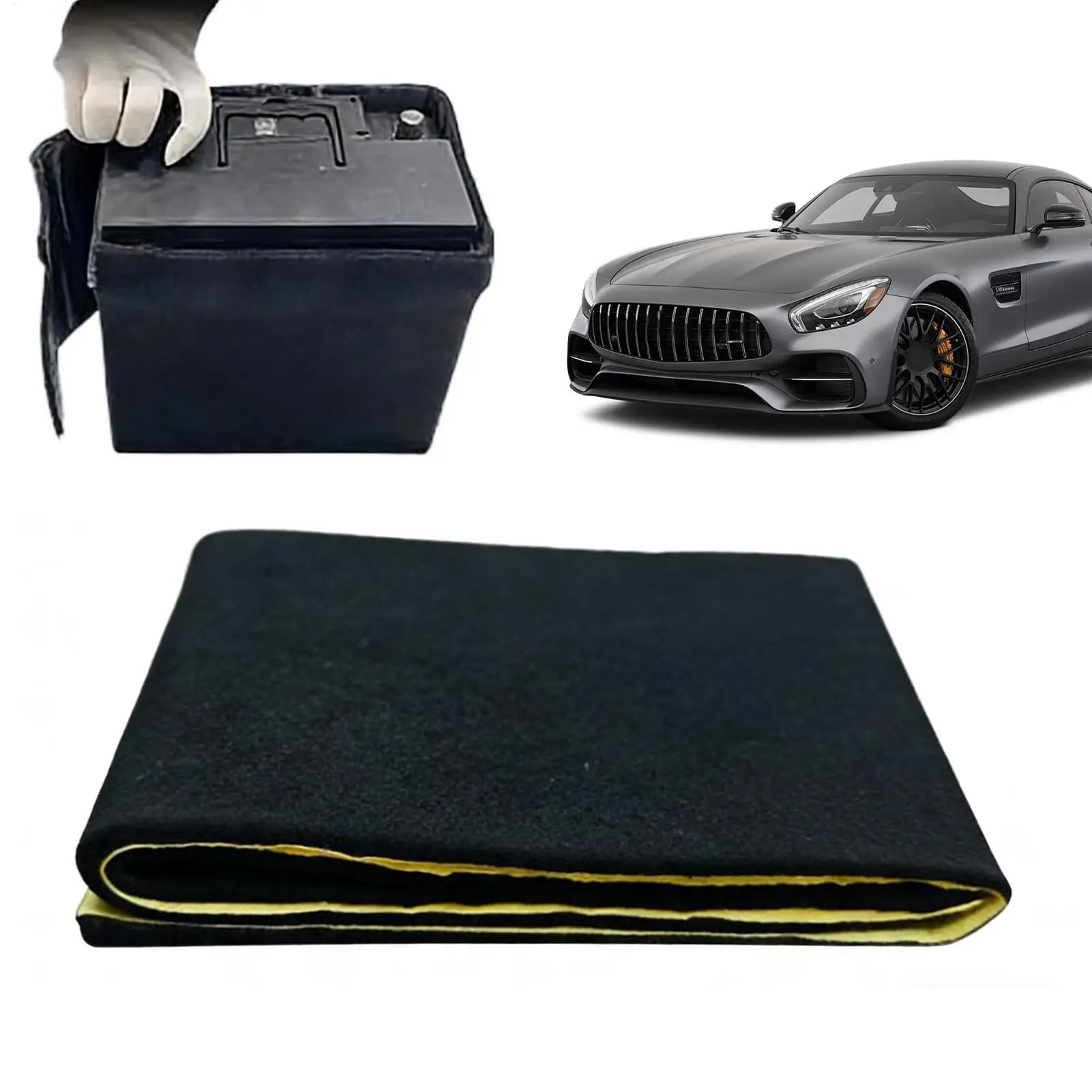 Coperta isolante adesiva ignifuga per batteria auto, copertura termica invernale per batteria, accessori per veicoli, per camion e SUV