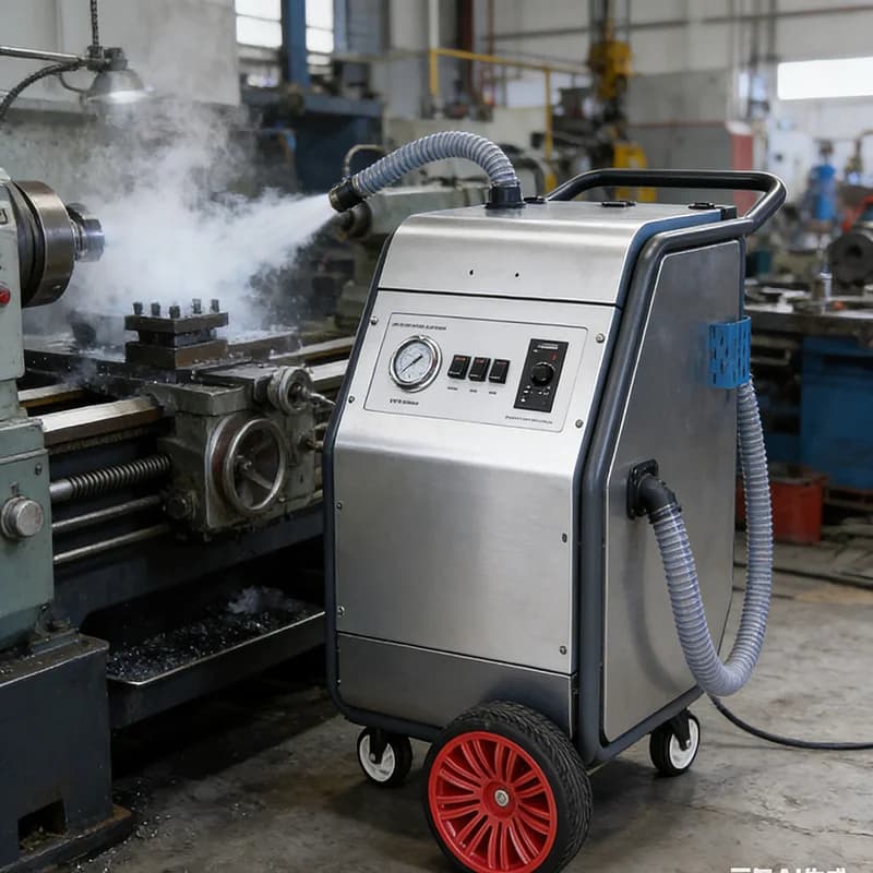 Dry Ice Blasting Cleaning Machine Multi-Function Industrial Dry Ice Cleaner for Mold Oil Rust Paint Removal