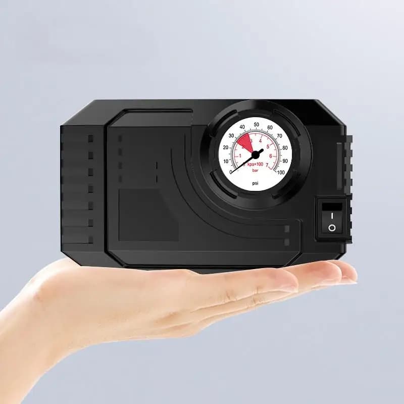 【MO】Pompa d'aria portatile per auto, piccola pompa d'aria multifunzionale per auto, pompa d'aria elettrica per gonfiaggio pneumatici di veicoli