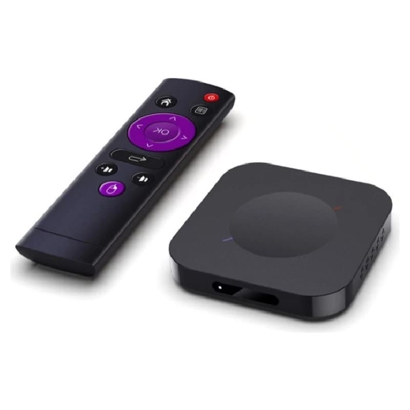 Classic-For H96 Max M5 Smarttv Box Rockchip RK3318 Android11.0 4K HD Video Decording Smart Android TV Box EU PLUG 1G+8G