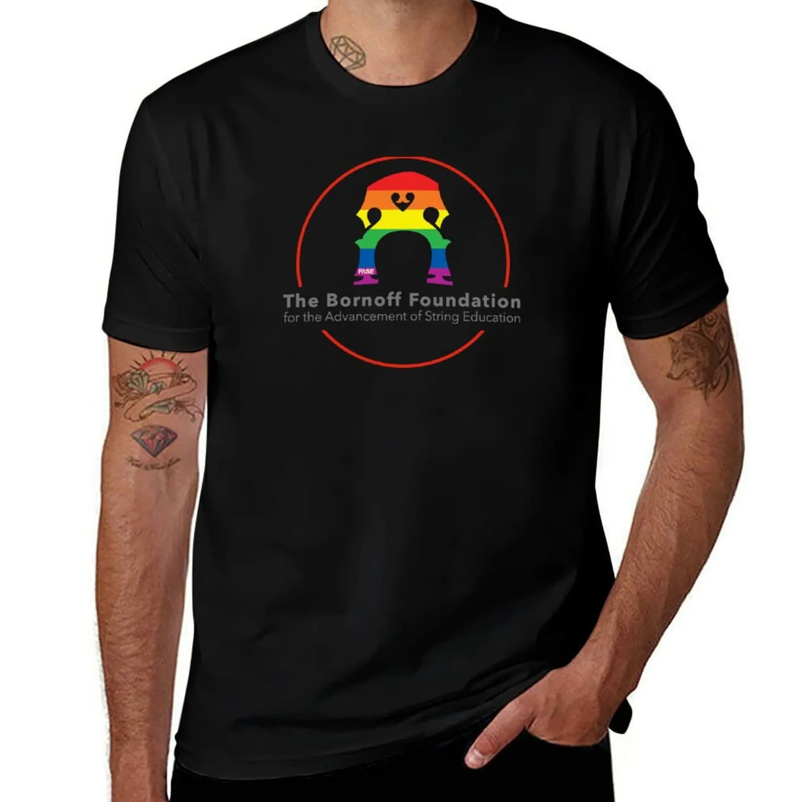 Bornoff Foundation Pride - Light T-Shirt Functional Casual Short Sleeve Tee