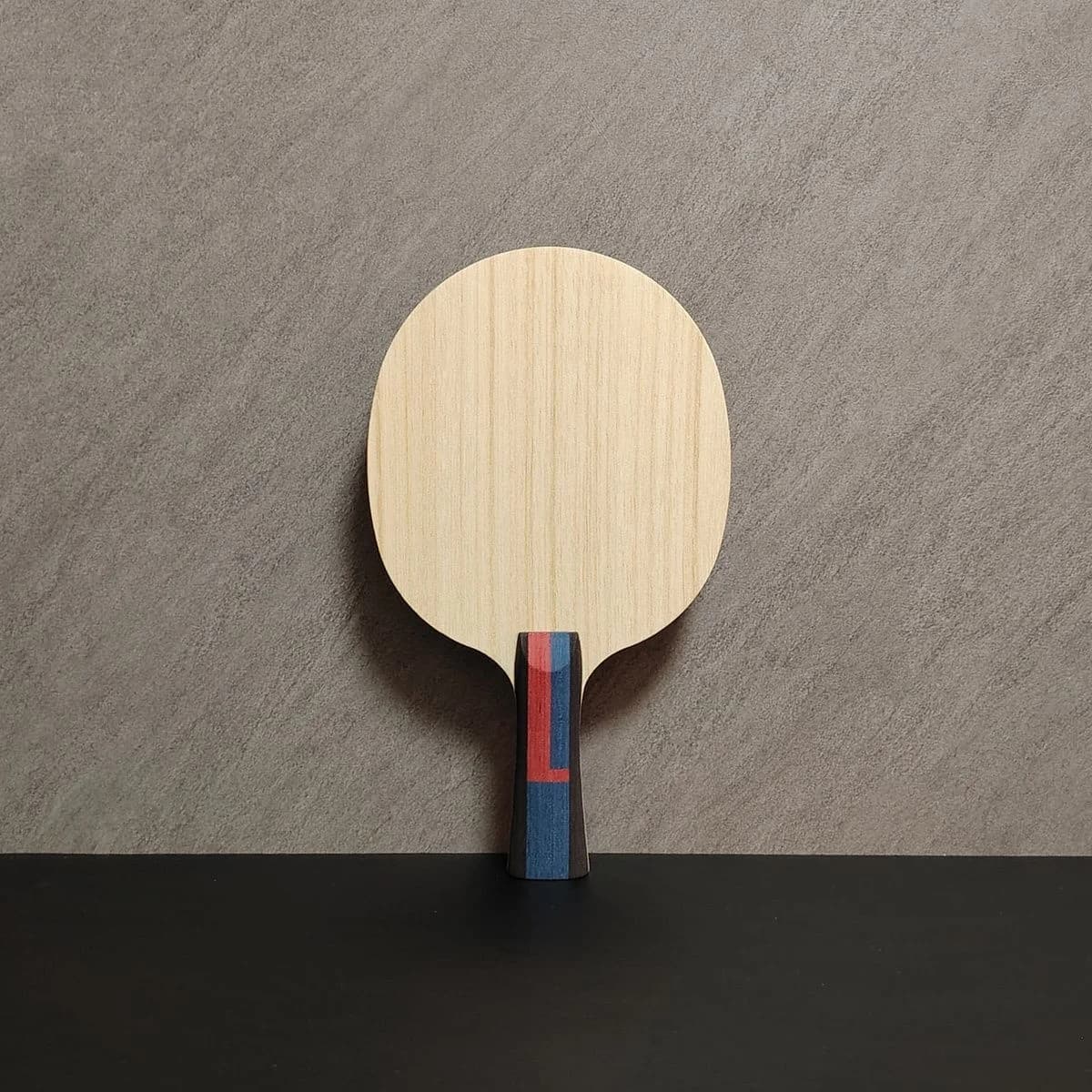 High quality ping pong rack with 7 layers blue aromatic carbon outer blade for competition