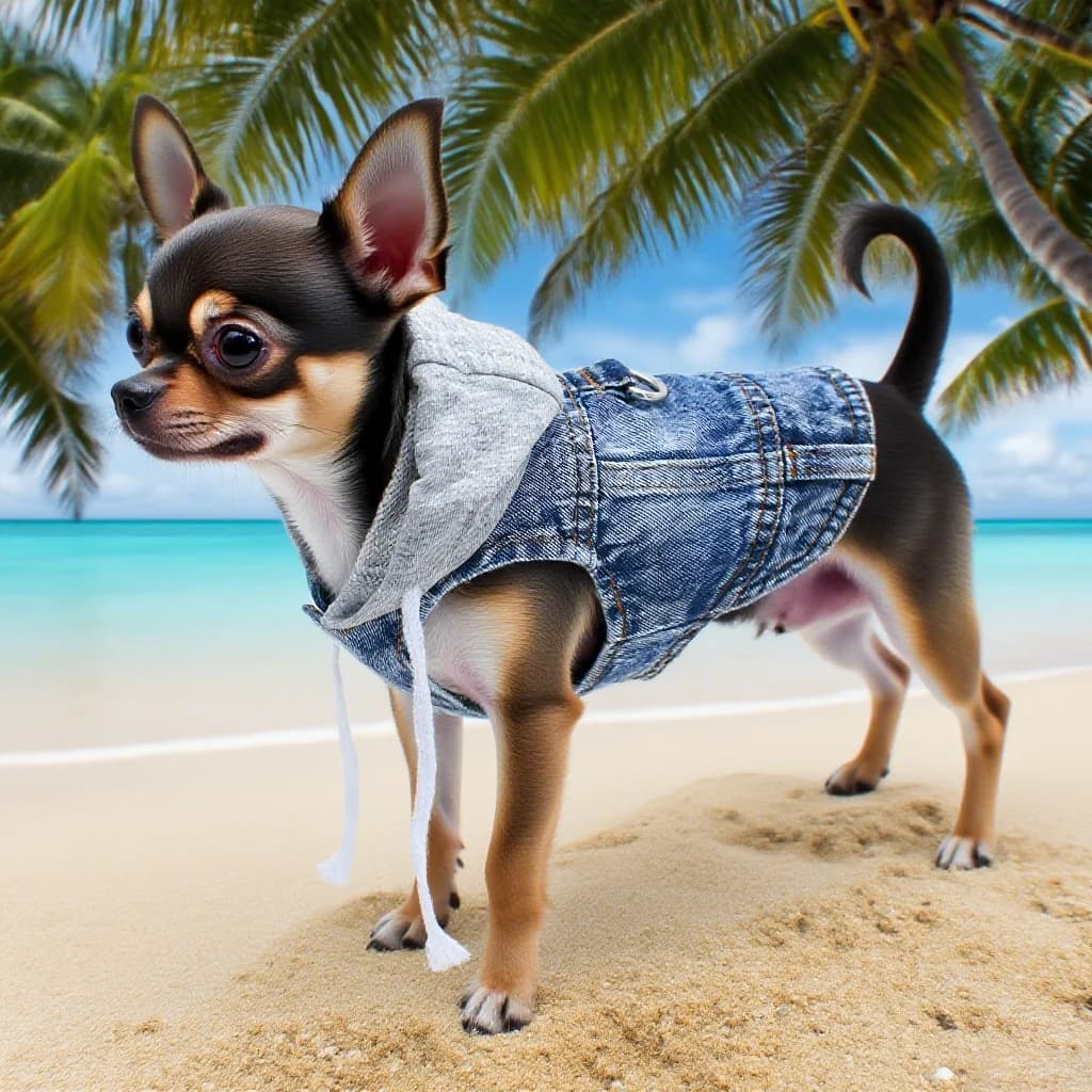 Giacca per cani in denim con guinzaglio ad anello a D Cappotto da cowboy blu fresco per cani di piccola taglia media e ragazzo Vestiti per cuccioli invernali Gilet con imbracatura in jeans