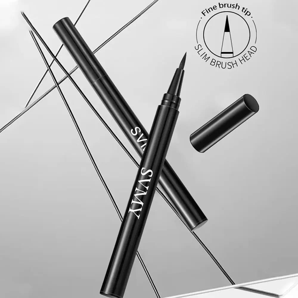 New Eyeliner Liquid Waterproof Long Lifetime, Quick Drying Eye Pen, Suction Resistant, For Makeup and Beauty