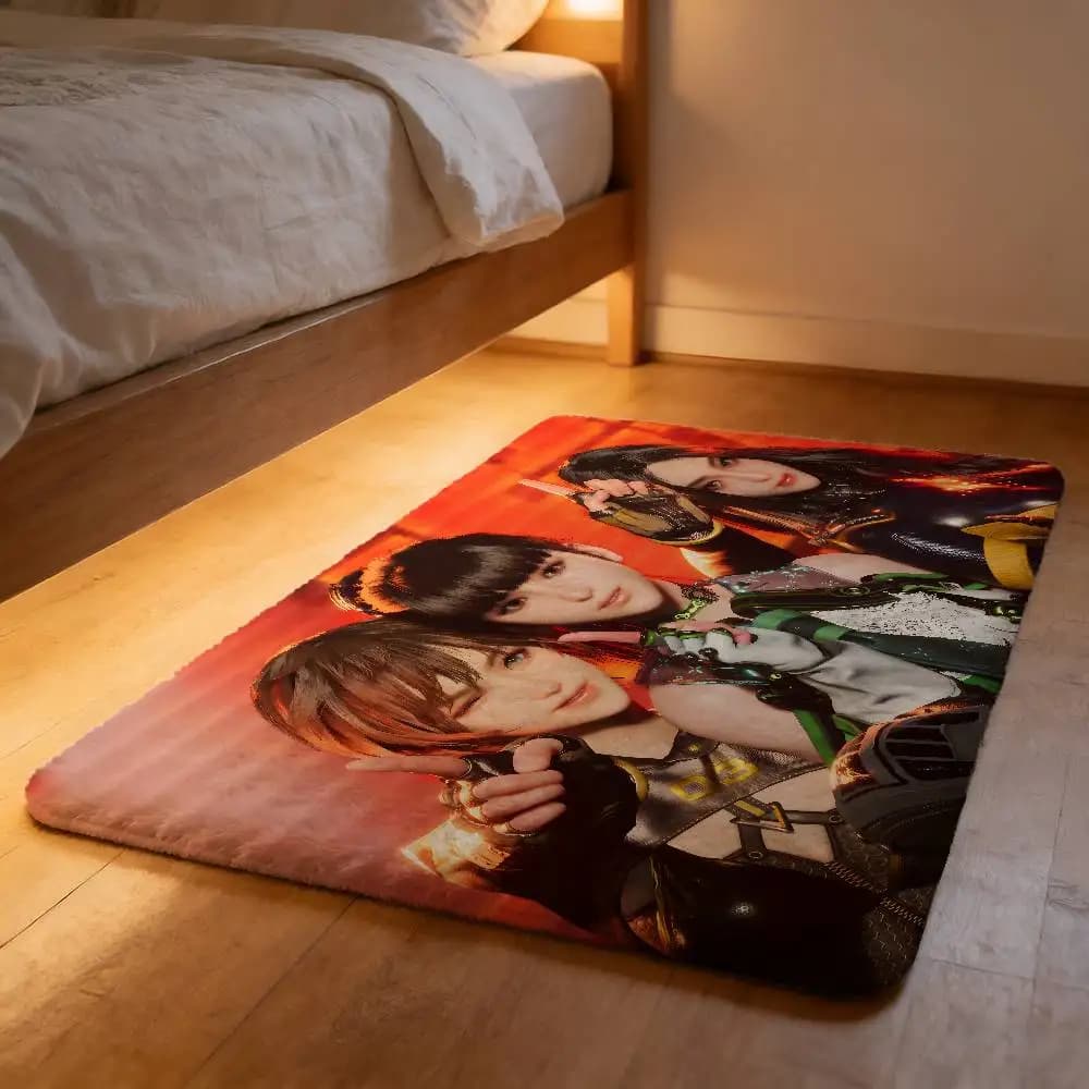 Soft Carpet Anime Hot S-Stellar B-Blade, Anti-slip, No-sheeps, Absorbent, for Home