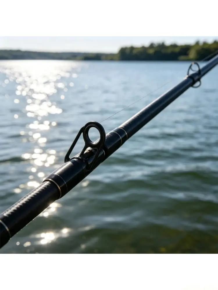 U2JB Mixed Size Fishing Rod Guides, 80-Piece Repair Fishing Rod Guide Set Pack
