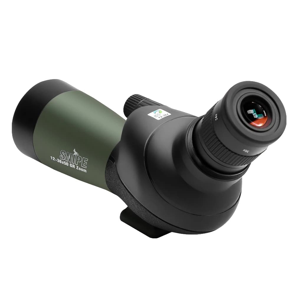 TRV 12-36x50 HD Cannocchiale Potente telescopio zoom monoculare BAK4 Prisma impermeabile per birdwatching Tiro al bersaglio Campeggio
