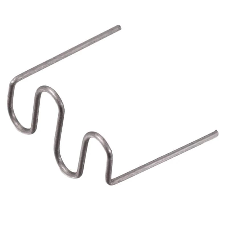 CHCH Bacchette per saldatura Macchina per riparazione punti metallici a caldo Saldatura di plastica Cucitrice a caldo Riparazione paraurti auto Graffette ondulate precorte 0,8 mm