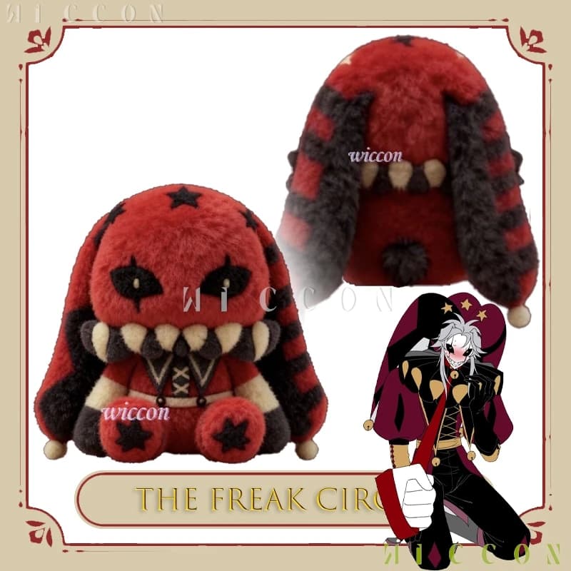Anime The Freak Circus Pierrot Cosplay 30 CENTIMETRI Farcito Corpo Plush Kawaii Plush Figure Bearing Christmas costume Halloween Gift