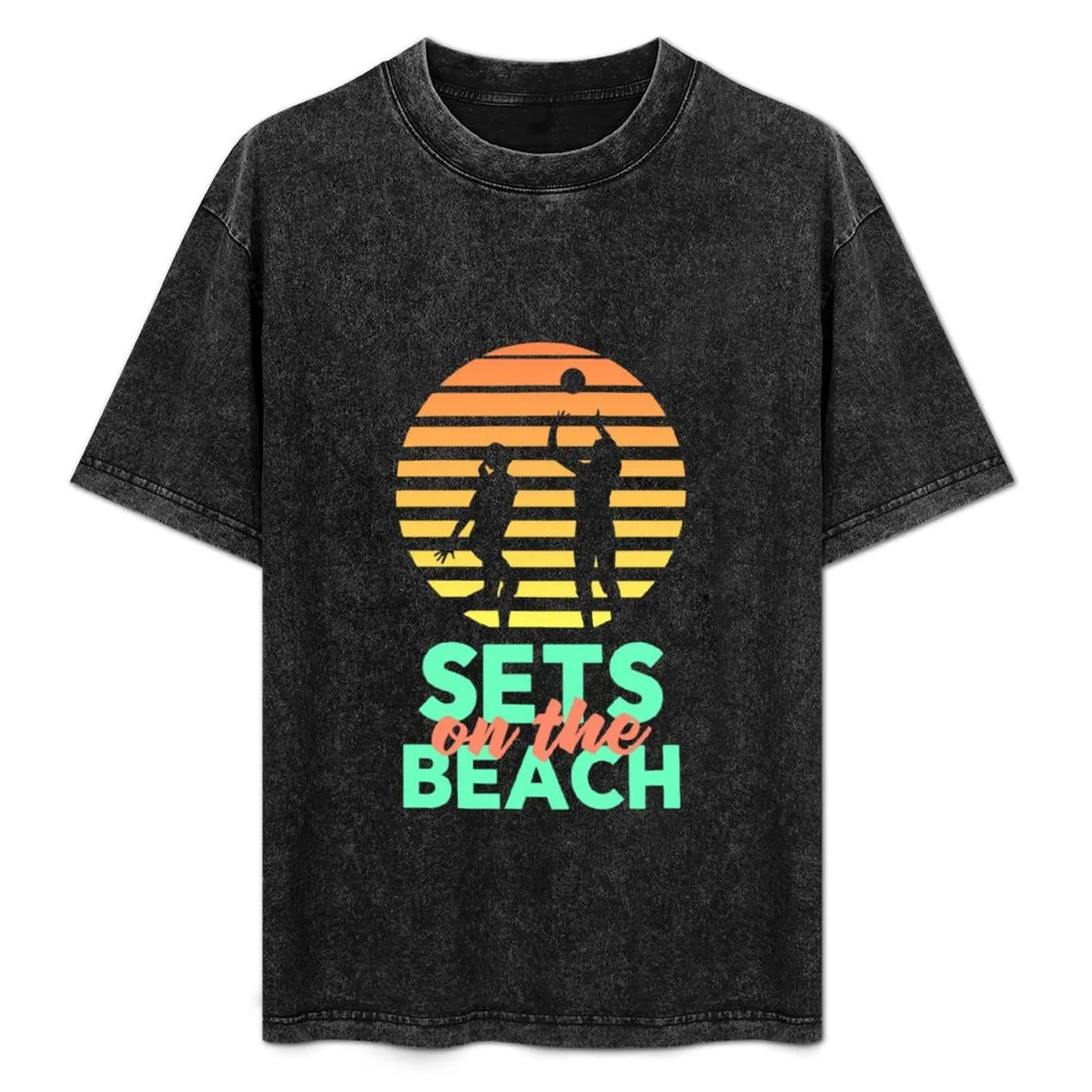 Maglietta da pallavolo per uomo e donna - T-shirt Sets On The Beach con protezione solare UV