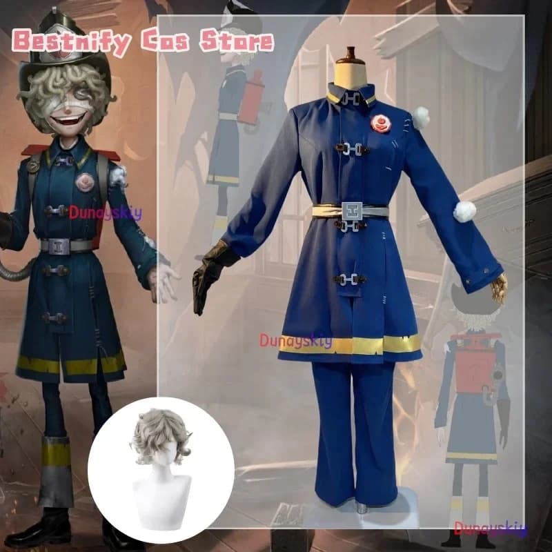 ABC123CosplayFlorian Games Identity V Fire Investigator Cosplay Wig Florian Brand Cosplay For Hallowmas Christma3'd,5;h.9/