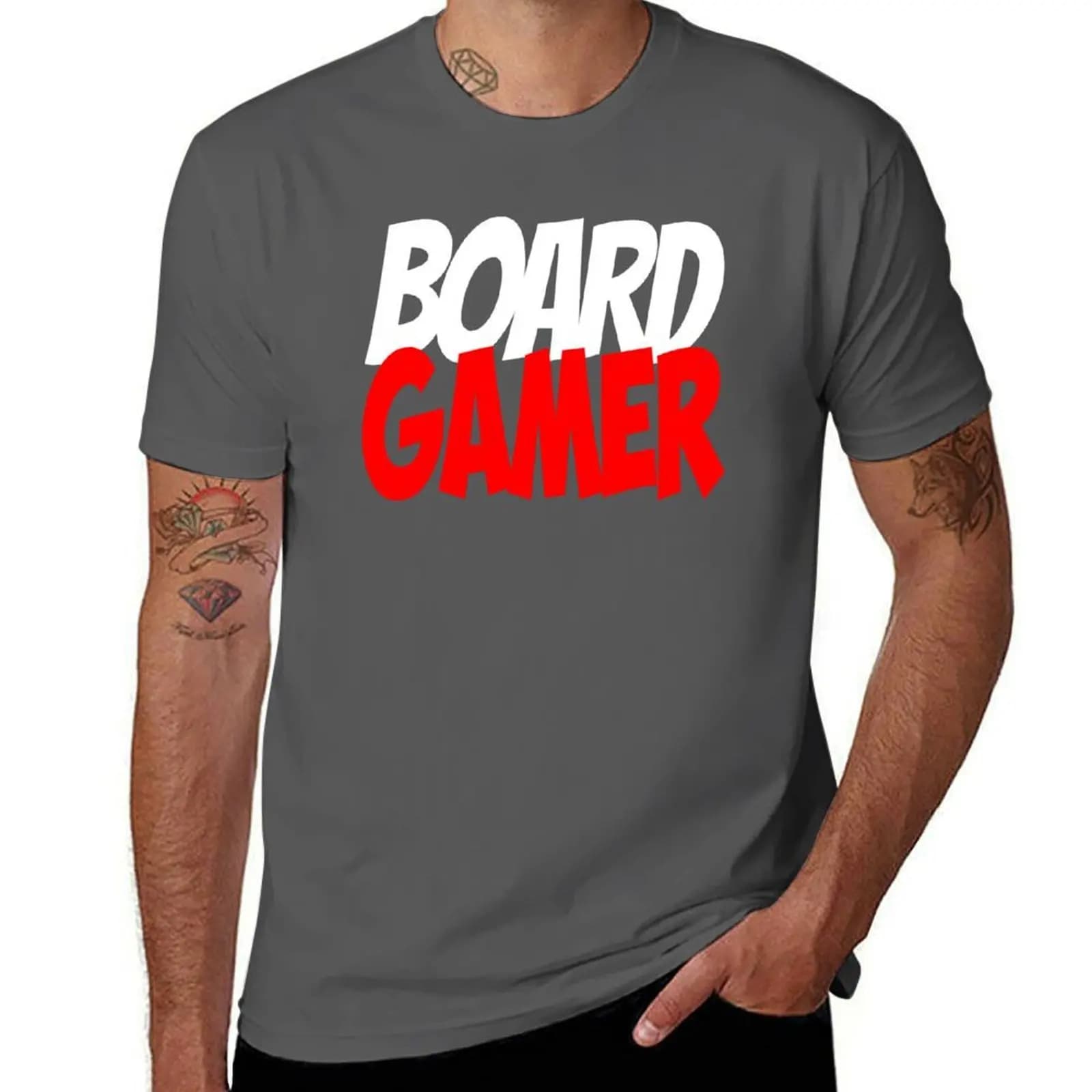 T-shirt Boardgamer taglie forti, leggera e confortevole