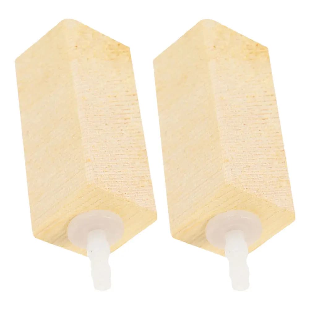 2 Pezzi Diffusore a Bolle in Legno per Skimmer Proteico, per Acquari Marini, Filtrazione Efficiente, Ossigenazione, Pietra Aria per Acquario