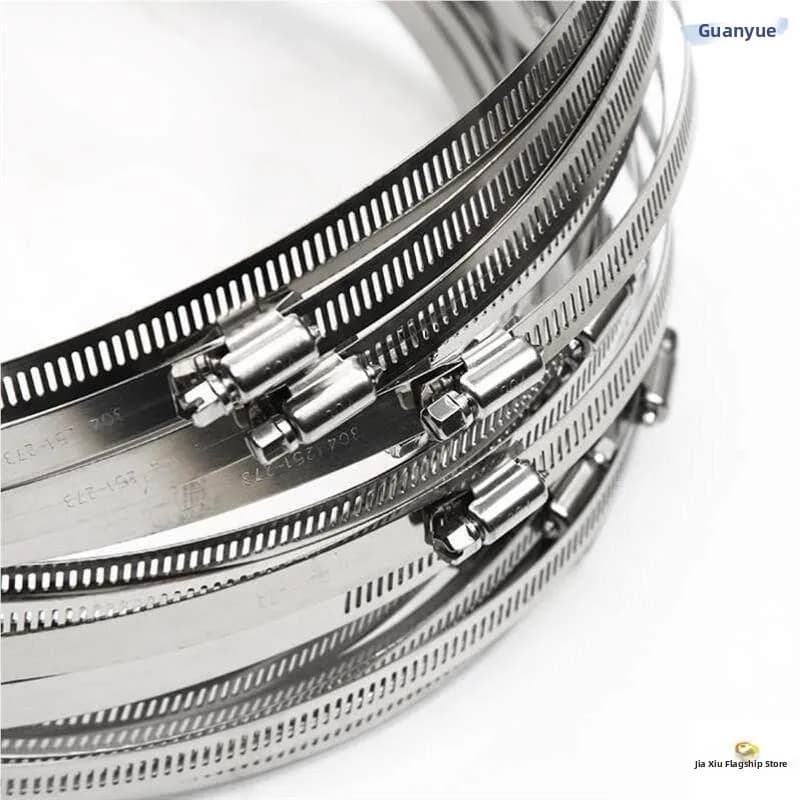 Stainless Steel Cutting Board Clamp Ring Anti-Crack Ring Reinforced Steel Ring Tight Clamp Ring Iron Ring Kitchen Tools
