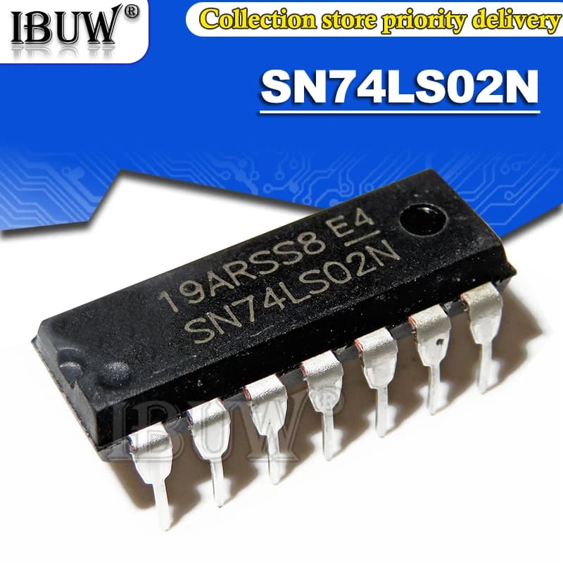 10 PZ SN74LS02N DIP14 SN74LS02 74LS02N 74LS02 DIP IC integrato