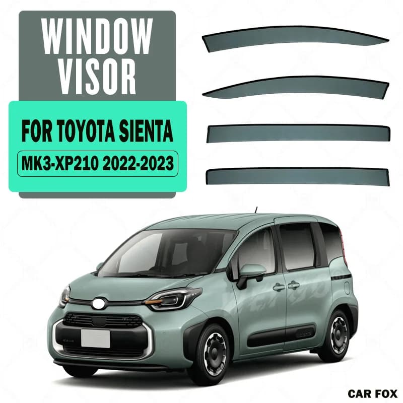 Per Toyota SIENTA XP170 2015-2022 Finestra di Automobile Visiera Tenda Shelter Parabrezza Finestrino Laterale Pioggia Parasole Accessori Auto