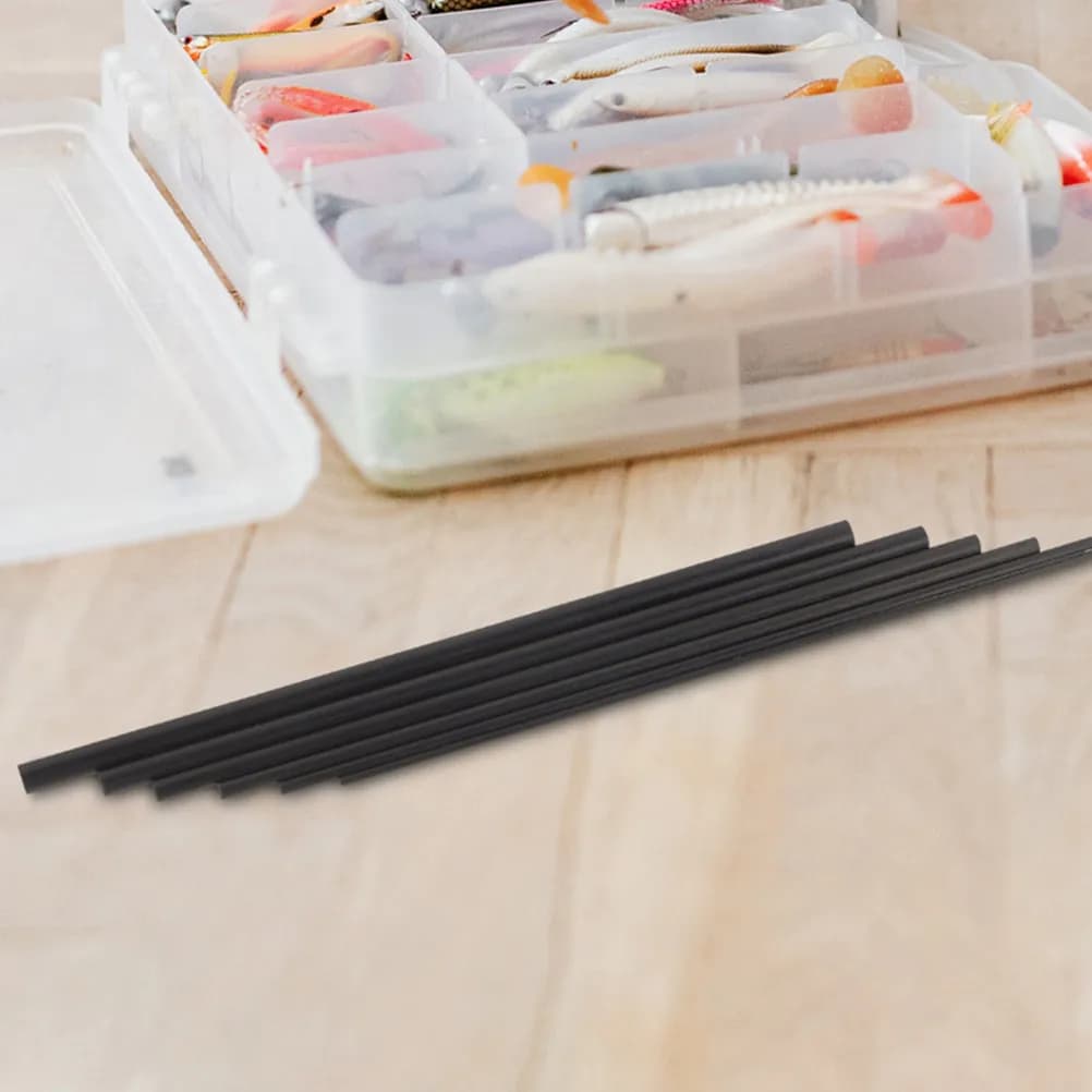 Set di 6 Accessori per Riparazione Canne da Pesca in Fibra di Carbonio, Versatili e Compatibili con Vari Tipi di Canne